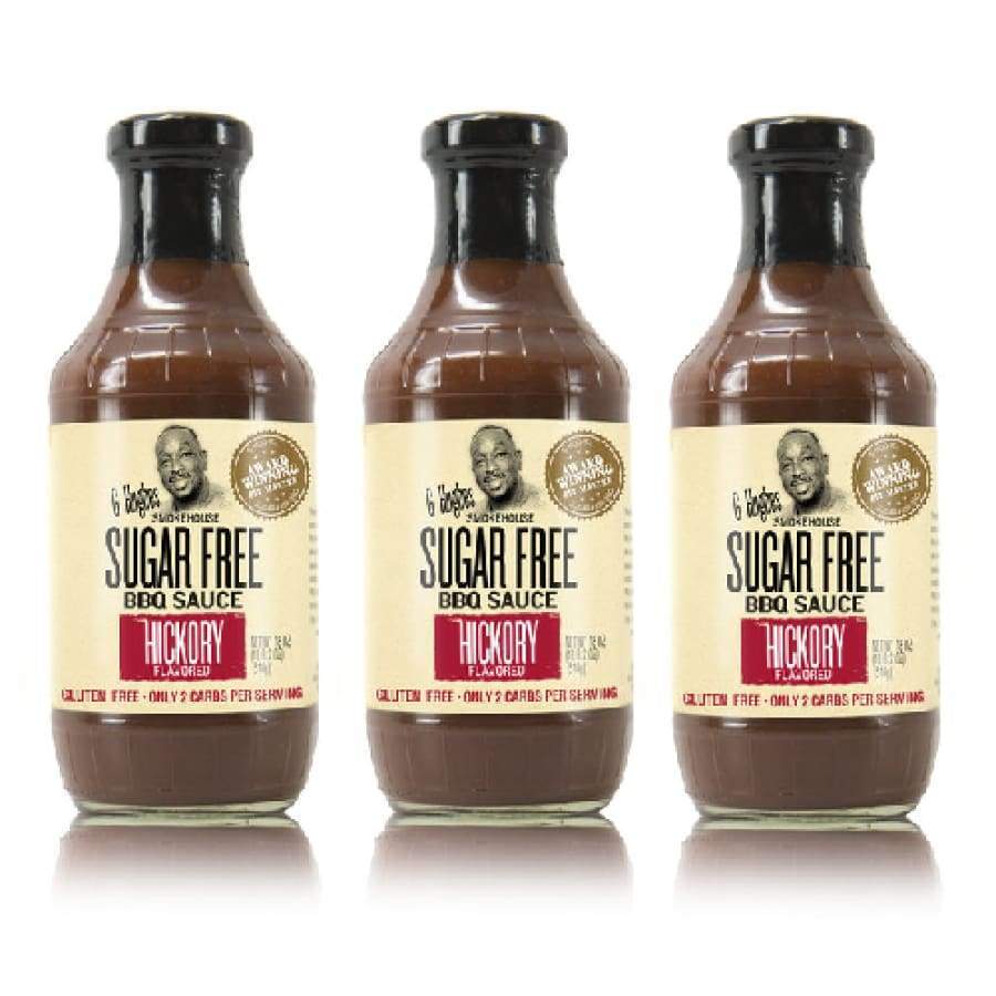 G Hughes' Smokehouse Sugar-Free BBQ Sauce - Hickory Flavored - High-quality BBQ Sauce by G Hughes at BariatricPal Store