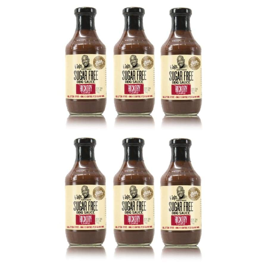 G Hughes' Smokehouse Sugar-Free BBQ Sauce - Hickory Flavored - High-quality BBQ Sauce by G Hughes at BariatricPal Store