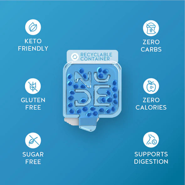 Breath + Gut Mints For Gut Healthy by NUDE - Peppermint - High-quality Candies by NUDE at BariatricPal Store