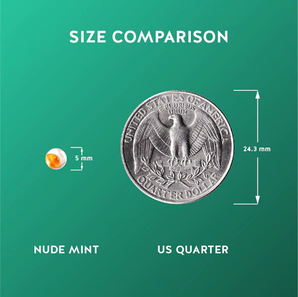 Breath + Gut Mints For Gut Healthy by NUDE - Peppermint - High-quality Candies by NUDE at BariatricPal Store