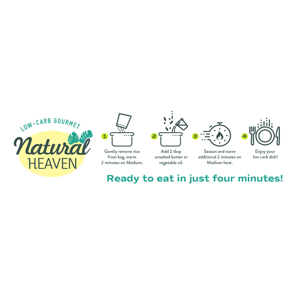 Brown Rice Hearts of Palm by Natural Heaven - High-quality Rice by Natural Heaven at BariatricPal Store