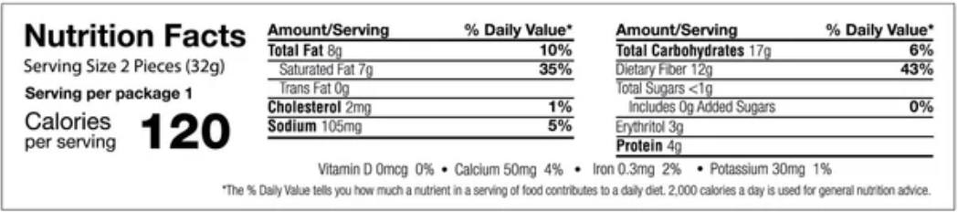 Keto Wise Fat Bombs - Crispy Caramels - High-quality Candies by Keto Wise at BariatricPal Store