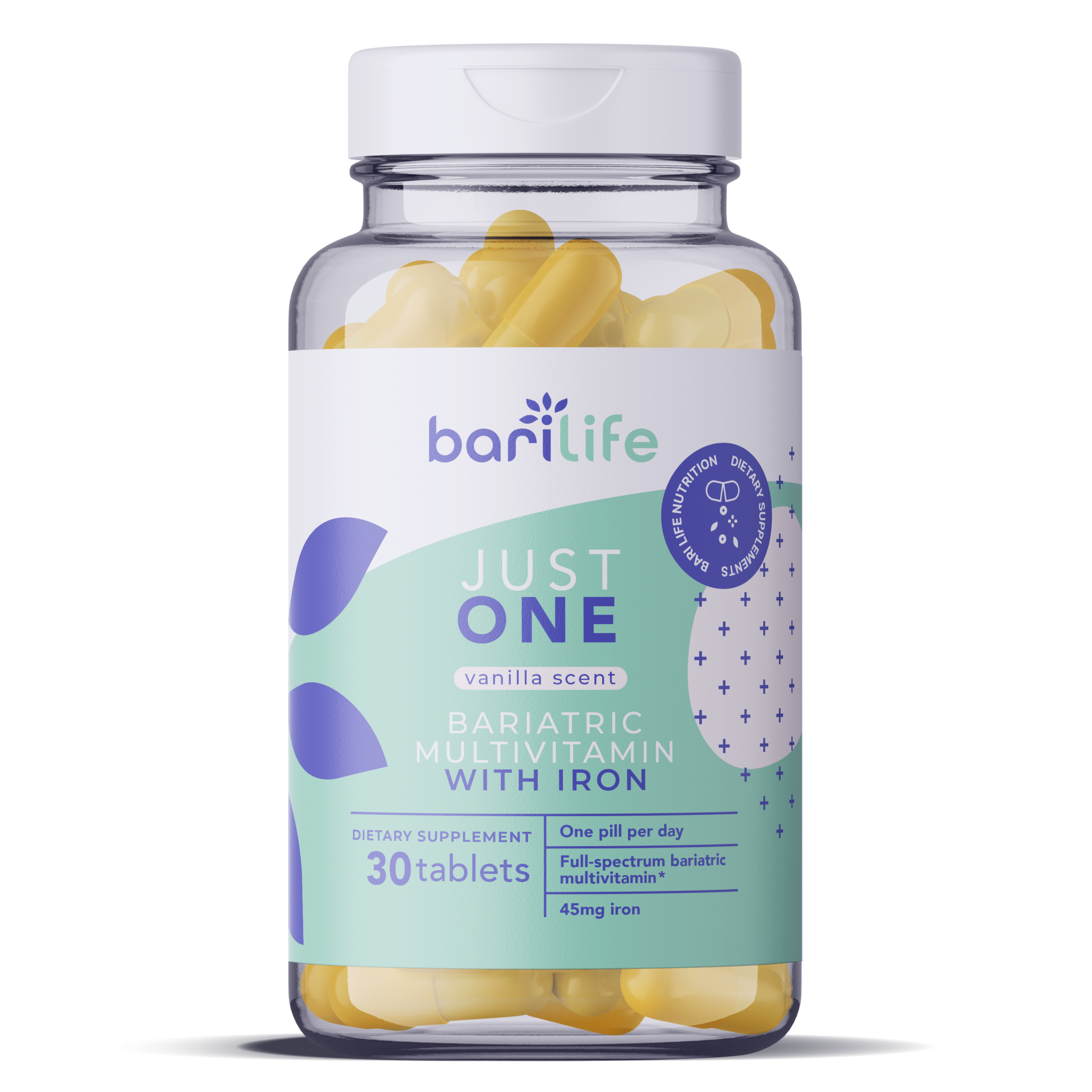 Bari Life Just One Multivitamin with Iron - High-quality Multivitamins by Bari Life at BariatricPal Store