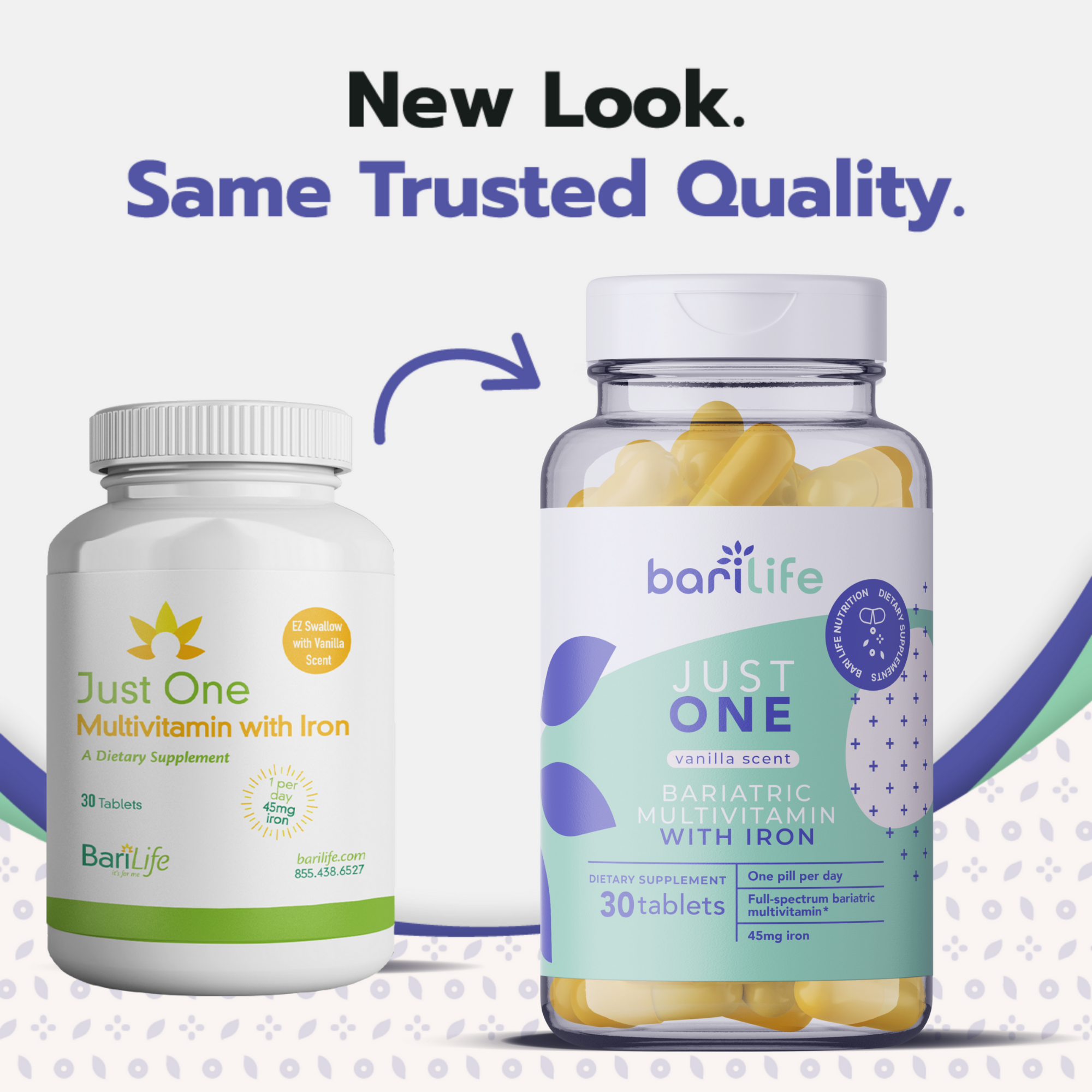Bari Life Just One Multivitamin with Iron - High-quality Multivitamins by Bari Life at BariatricPal Store