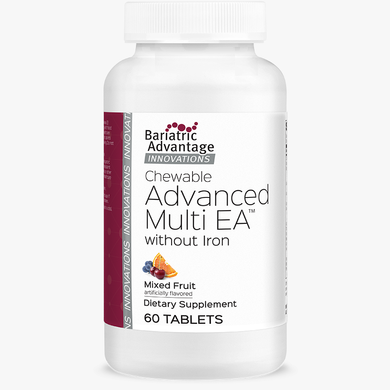 Bariatric Advantage Advanced Multi EA Chewable Iron-Free - High-quality Multivitamins by Bariatric Advantage at BariatricPal Store
