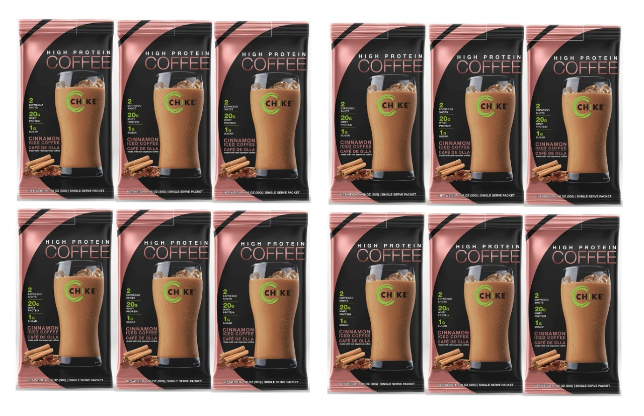 Chike Nutrition High Protein Iced Coffee Single Packets - High-quality Single Serve Protein Packets by Chike Nutrition at BariatricPal Store