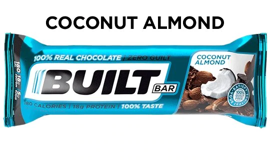 Built High Protein Bar - Coconut Almond - High-quality Protein Bars by Built Bar at 