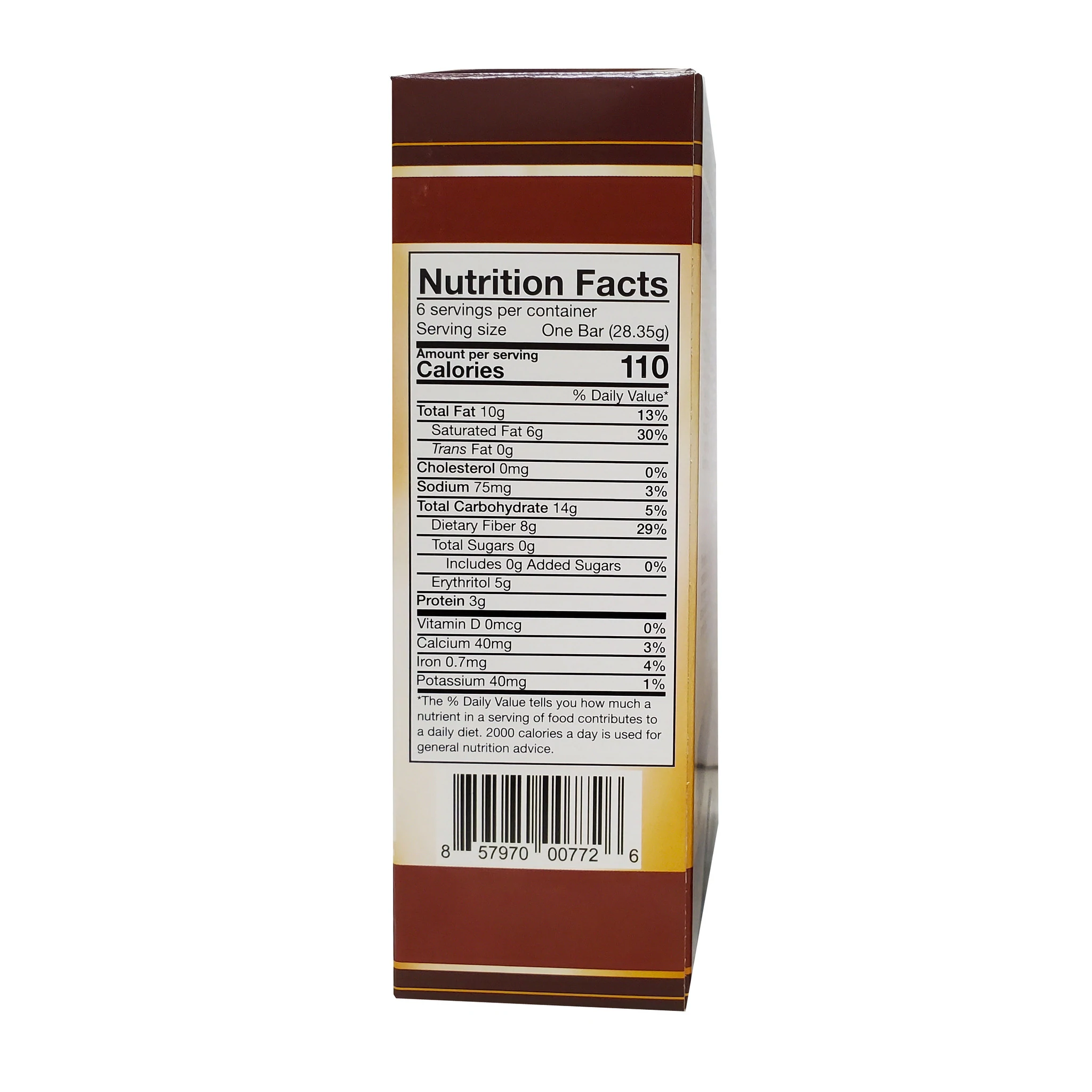 Keto Wise Fat Bomb - Milk Chocolate Bar - High-quality Candies by Keto Wise at BariatricPal Store