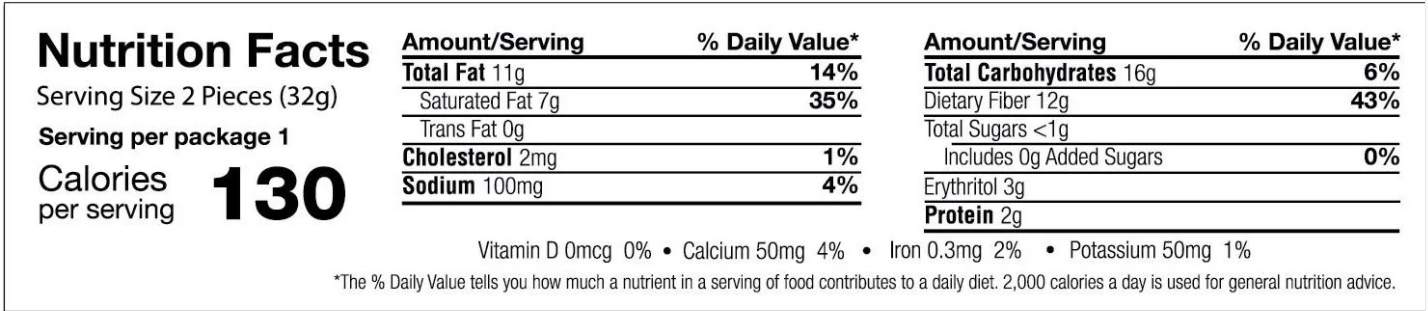 Keto Wise Fat Bombs - Chocolate Pecan Clusters - High-quality Candies by Keto Wise at BariatricPal Store
