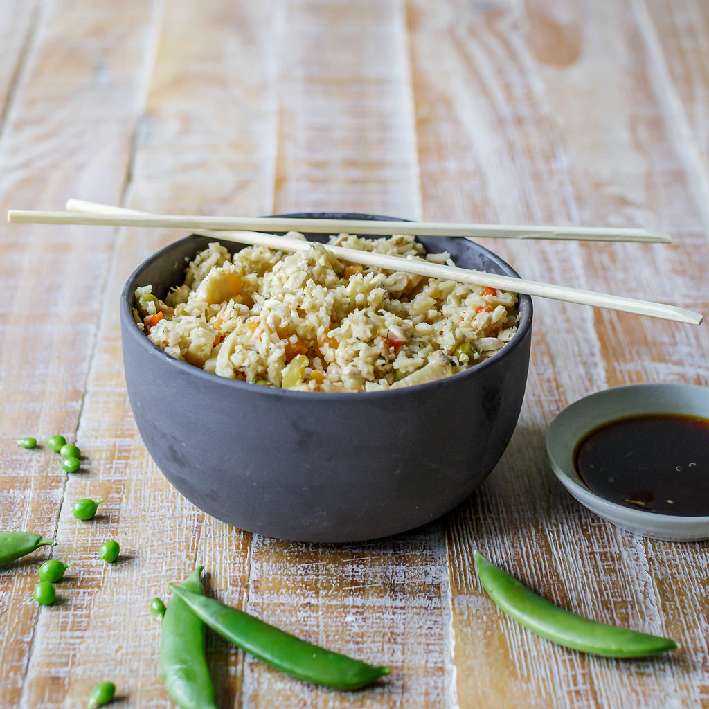 Riced Hearts of Palm Pasta Keto Bowl Ready Meal by Natural Heaven - Szechuan Rice - High-quality Pasta by Natural Heaven at BariatricPal Store