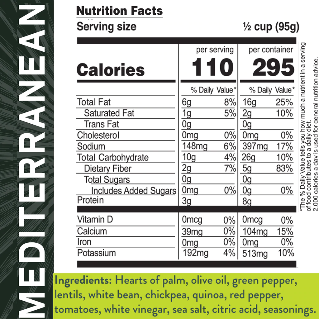 Riced Hearts of Palm Pasta Keto Bowl Ready Meal by Natural Heaven - Variety Pack - High-quality Pasta by Natural Heaven at BariatricPal Store