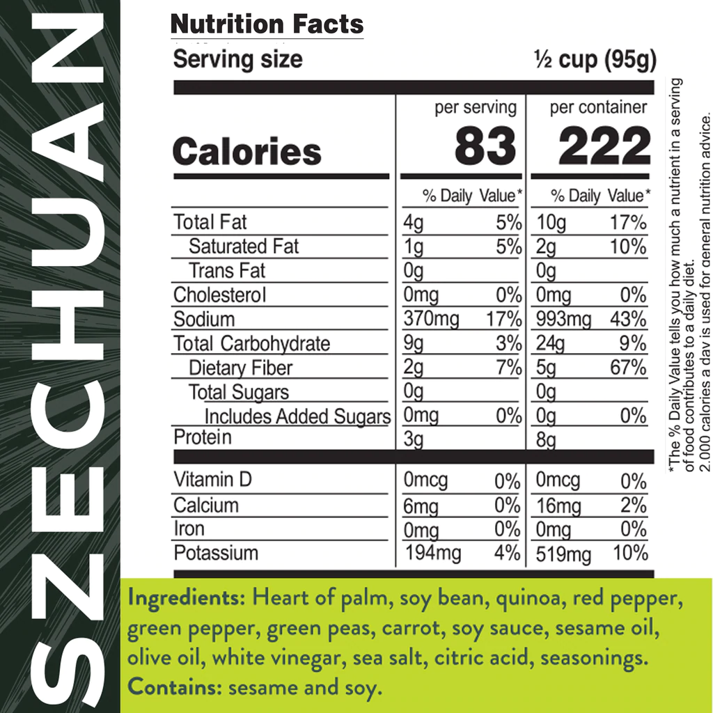 Riced Hearts of Palm Pasta Keto Bowl Ready Meal by Natural Heaven - Variety Pack - High-quality Pasta by Natural Heaven at BariatricPal Store