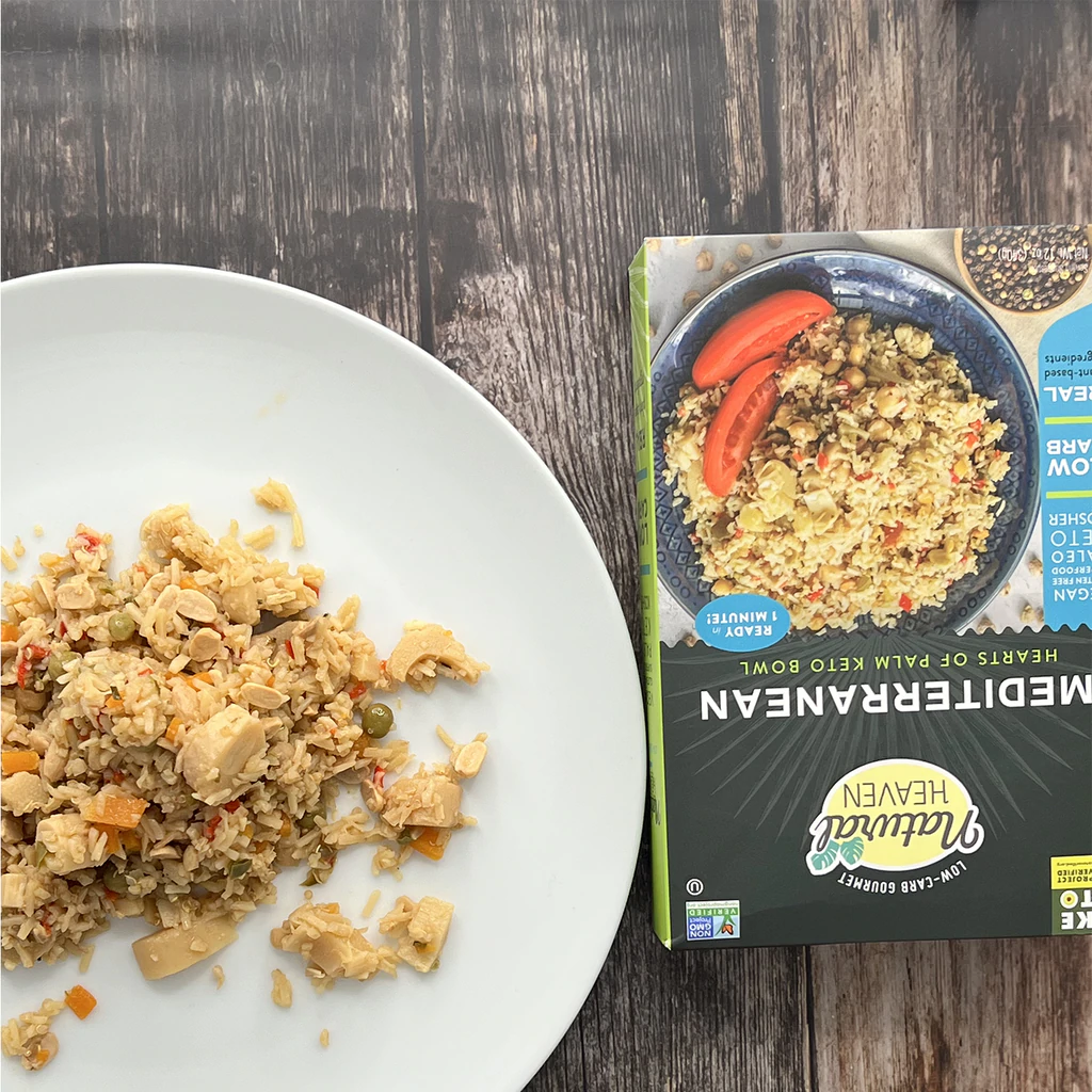 Riced Hearts of Palm Pasta Keto Bowl Ready Meal by Natural Heaven - Variety Pack - High-quality Pasta by Natural Heaven at BariatricPal Store