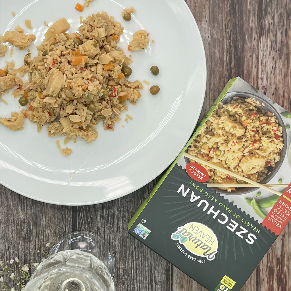 Riced Hearts of Palm Pasta Keto Bowl Ready Meal by Natural Heaven - Variety Pack - High-quality Pasta by Natural Heaven at BariatricPal Store