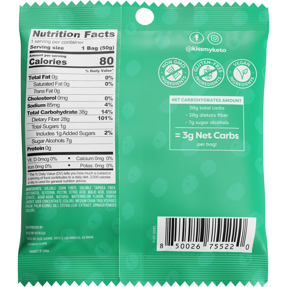 Kiss My Keto Keto Gummies - Watermelon Slices - High-quality Candies by Kiss My Keto at BariatricPal Store
