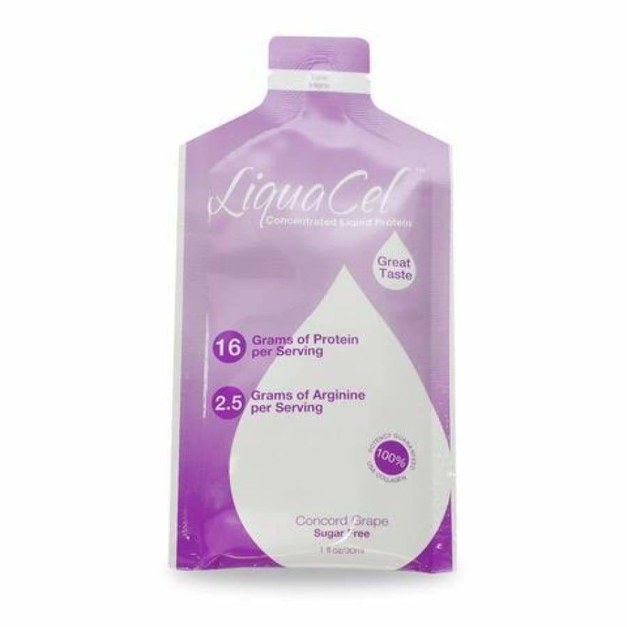 LiquaCel Liquid 16g Protein 1oz Packets - High-quality Liquid Protein by Global Health Products at BariatricPal Store