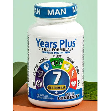 Years Plus Male Longevity Formula by Century Systems - High-quality Multivitamins by Century Systems at 