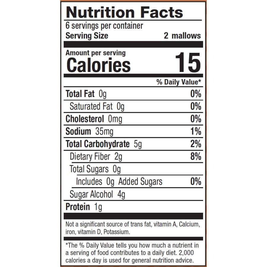 Max Mallow Low Carb Keto Marshmallows by Know Brainer Foods - Burnt Caramel - High-quality Candies by Know Brainer Foods at BariatricPal Store