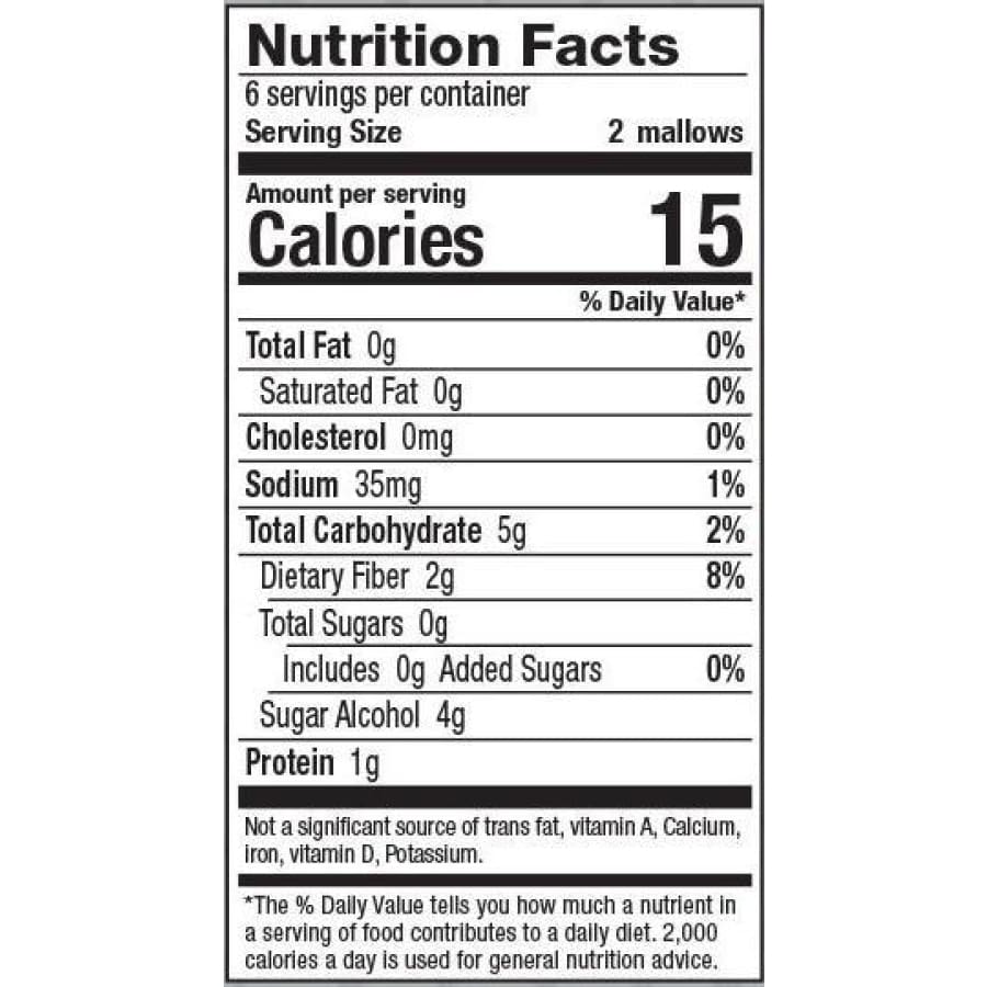 Max Mallow Low Carb Keto Marshmallows by Know Brainer Foods - Lightning Vanilla - High-quality Candies by Know Brainer Foods at BariatricPal Store