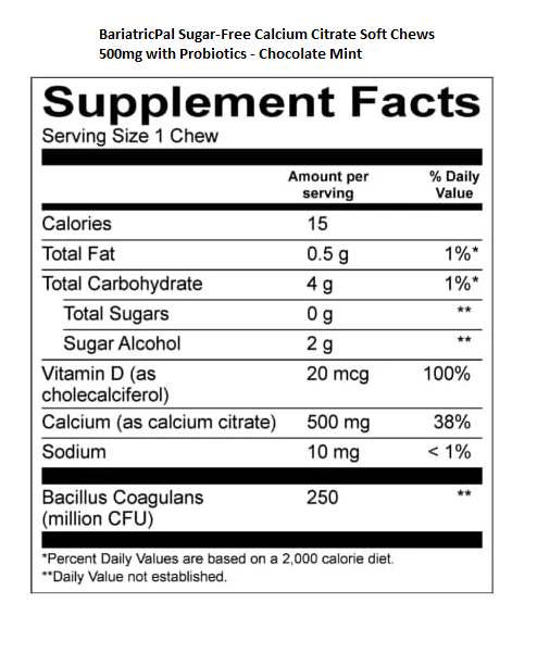 Gastric Band Complete Bariatric Vitamin Pack by BariatricPal - Chewables - High-quality Vitamin Pack by BariatricPal at BariatricPal Store