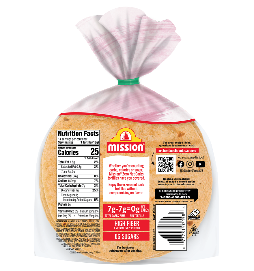 #Flavor_Sundried Tomato Basil (14 tortillas), 8.89 oz