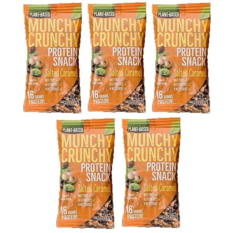 Munchy Crunchy Protein Snack - Salted Caramel - High-quality Protein Snack Mix by Munchy Crunchy at 