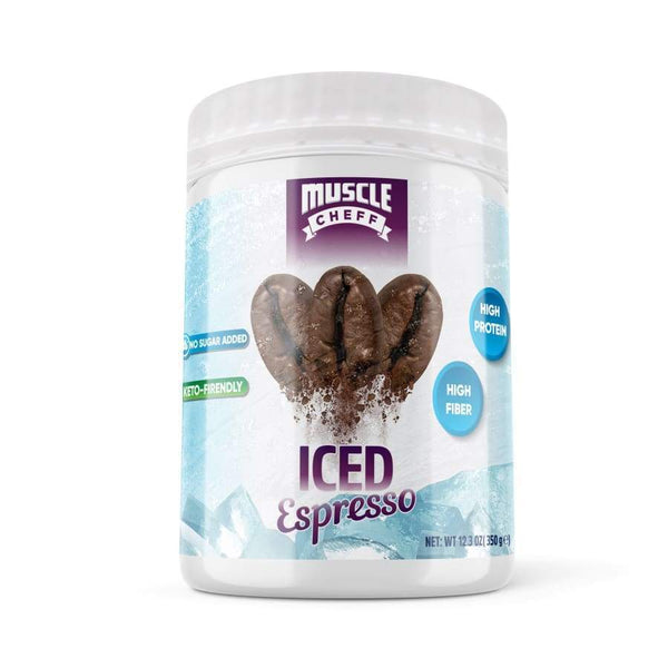 Muscle Cheff High Protein Iced Coffee - Espresso - High-quality Protein Powder Tubs by Muscle Cheff at 