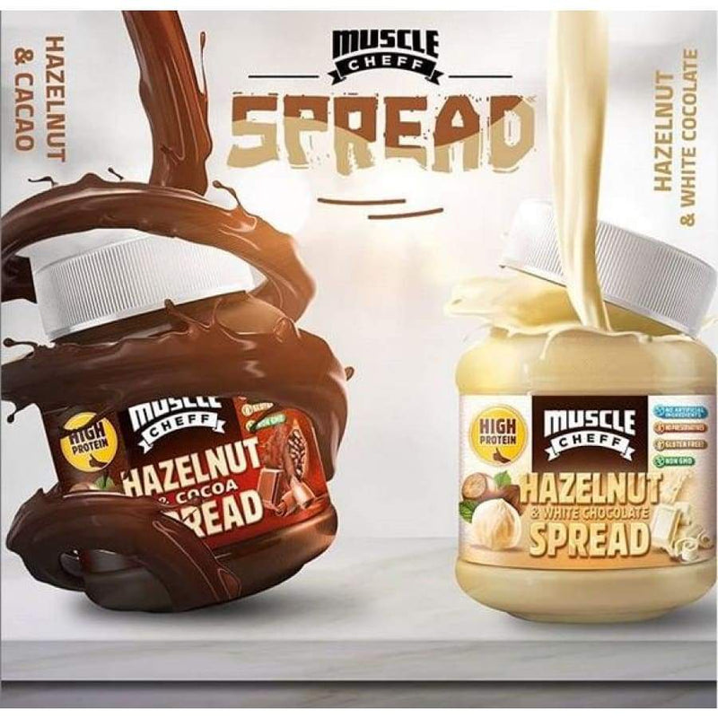 Muscle Cheff Protein Spread - Hazelnut White Chocolate - High-quality Nut Butter by Muscle Cheff at 