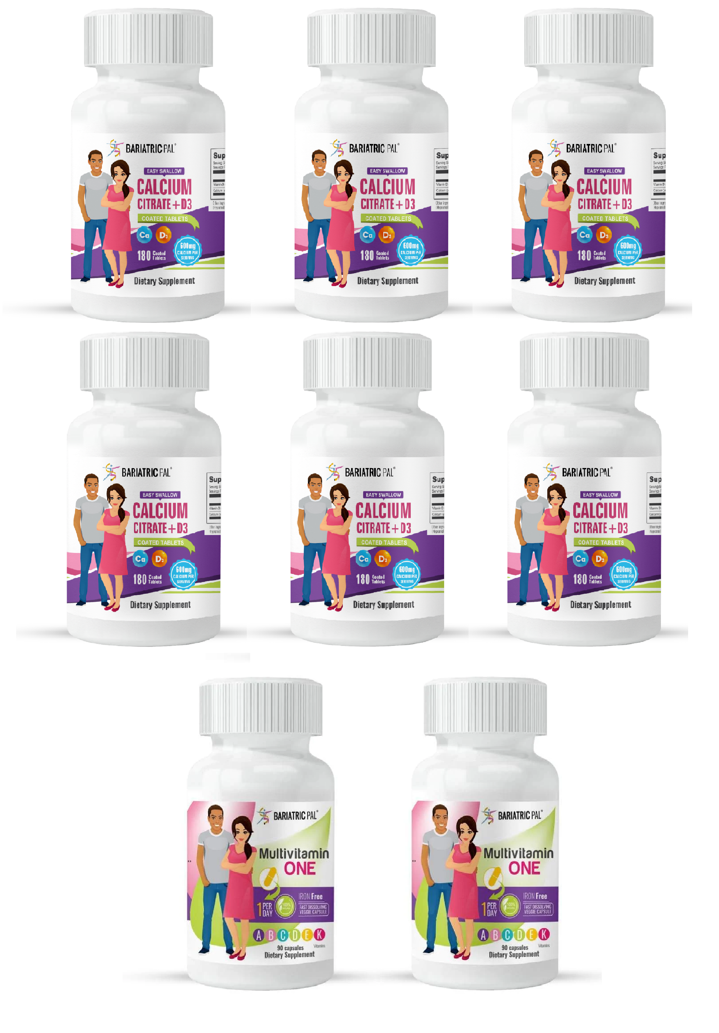 Gastric Bypass Complete Bariatric Vitamin Pack by BariatricPal - Tablets - High-quality Vitamin Pack by BariatricPal at BariatricPal Store