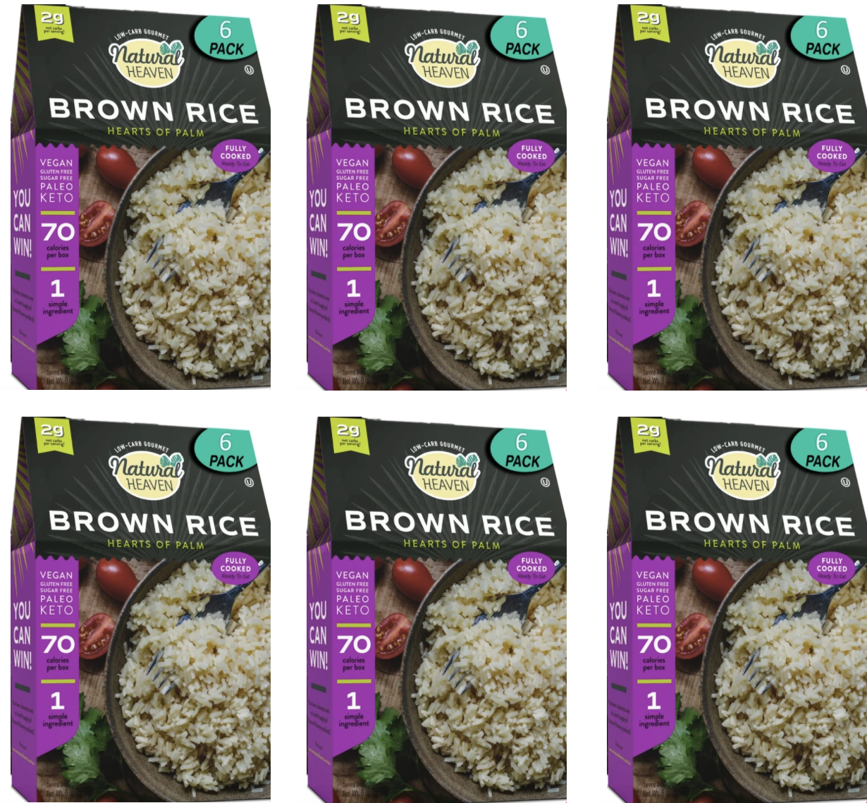 Brown Rice Hearts of Palm by Natural Heaven - High-quality Rice by Natural Heaven at 