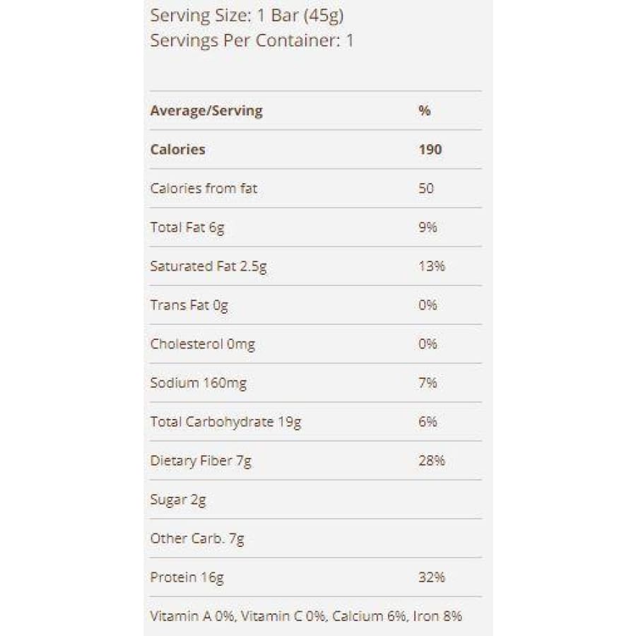 NuGo Slim Low Sugar Protein Bar - Brownie Crunch - High-quality Protein Bars by NuGo Nutrition at BariatricPal Store