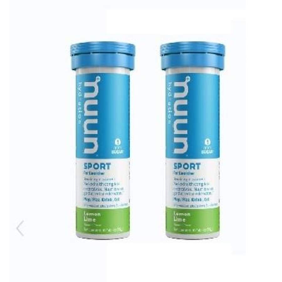 Nuun Sport Hydration & Electrolyte Replacement Tablets - Lemon Lime - High-quality Hydration Tablets by Nuun Hydration at BariatricPal Store
