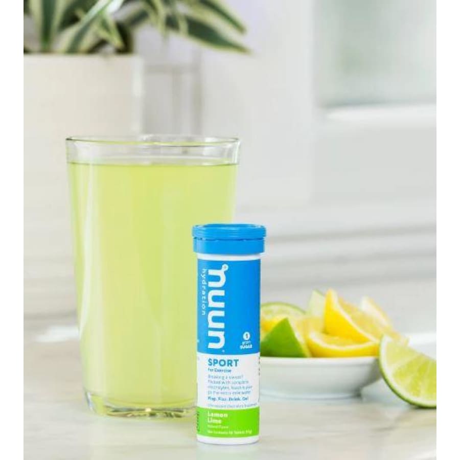 Nuun Sport Hydration & Electrolyte Replacement Tablets - Lemon Lime - High-quality Hydration Tablets by Nuun Hydration at BariatricPal Store