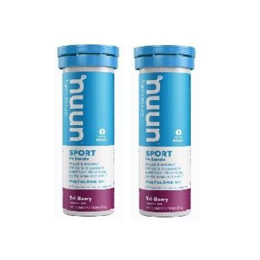 Nuun Sport Hydration & Electrolyte Replacement Tablets - Tri Berry - High-quality Hydration Tablets by Nuun Hydration at BariatricPal Store