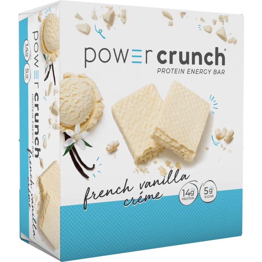 Power Crunch Protein Energy Wafer Bar – French Vanilla Creme - High-quality Protein Bars by Power Crunch at BariatricPal Store