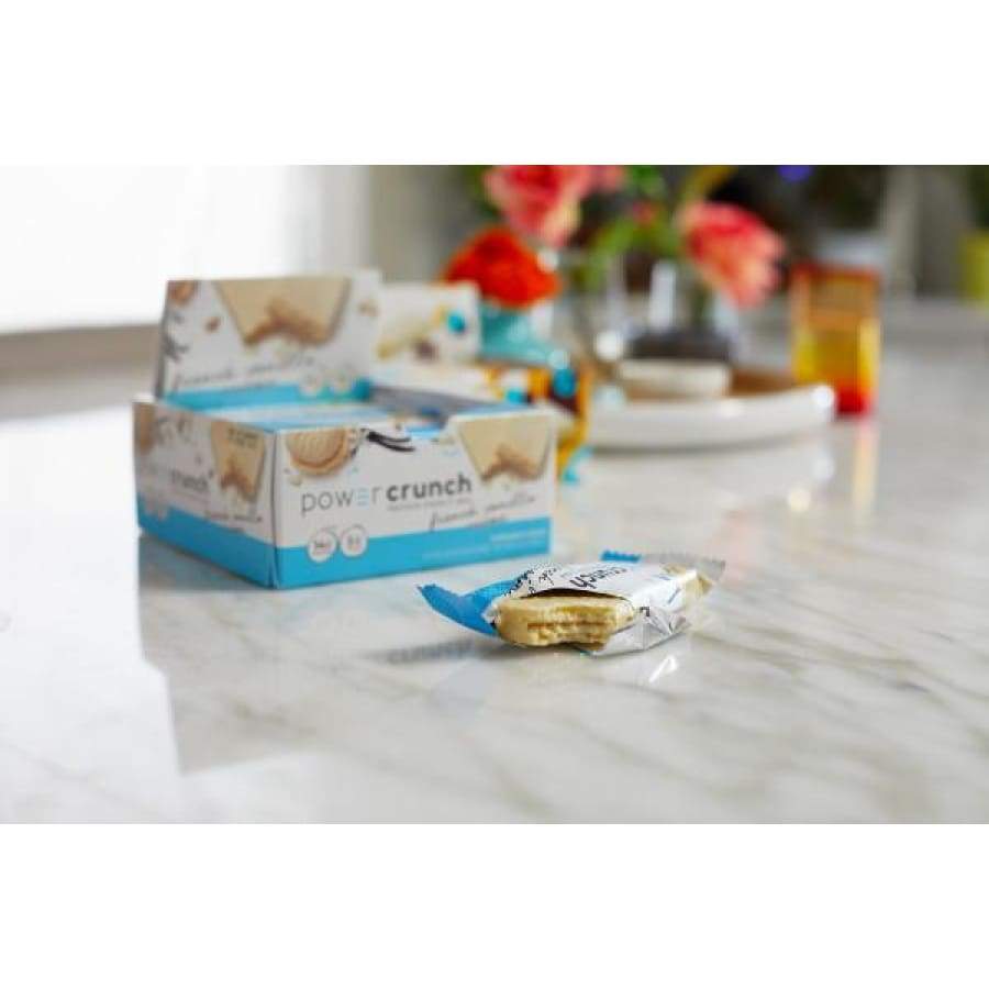 Power Crunch Protein Energy Wafer Bar – French Vanilla Creme - High-quality Protein Bars by Power Crunch at BariatricPal Store