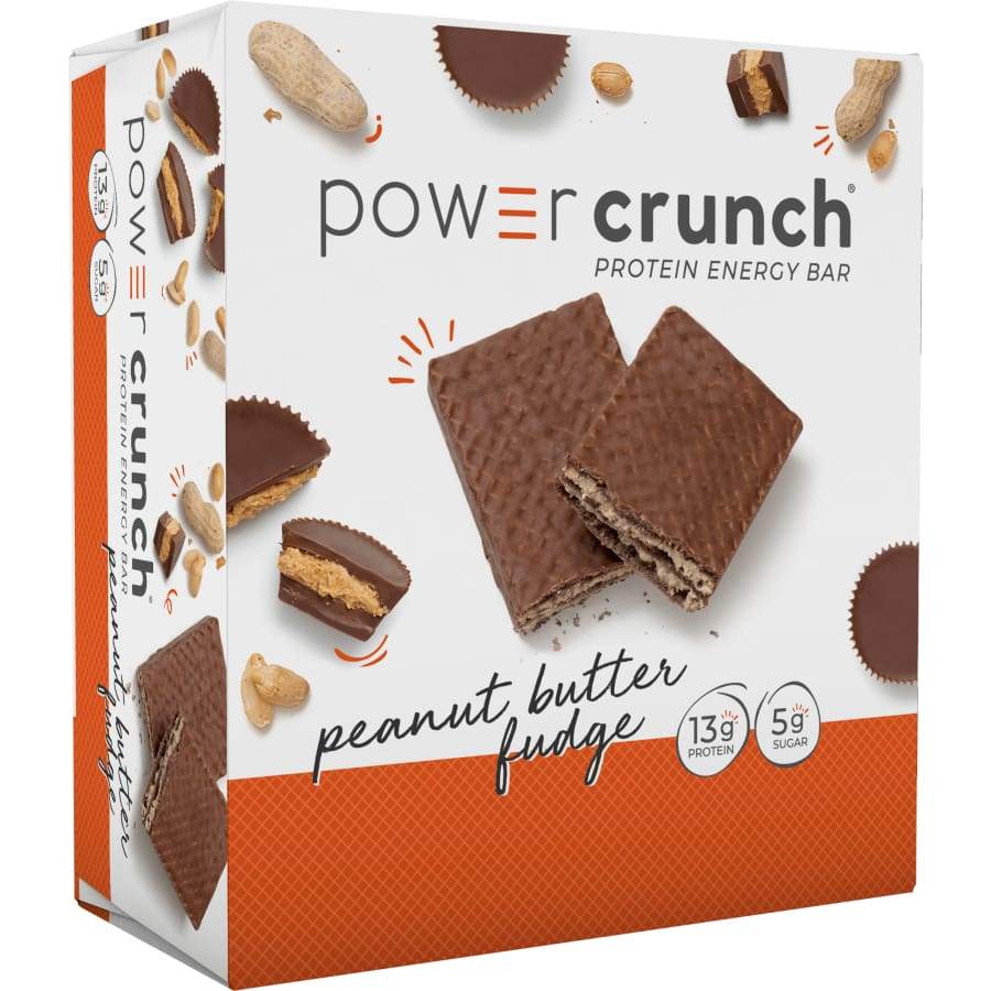 Power Crunch Protein Energy Wafer Bar – Peanut Butter Fudge - High-quality Protein Bars by Power Crunch at BariatricPal Store