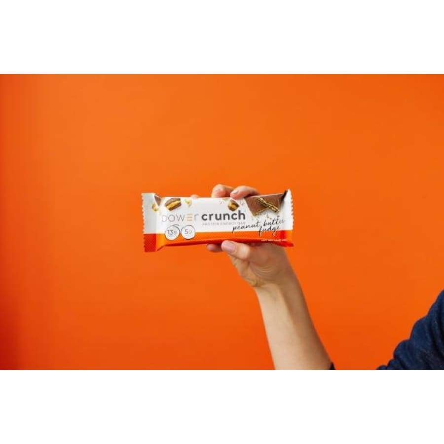 Power Crunch Protein Energy Wafer Bar – Peanut Butter Fudge - High-quality Protein Bars by Power Crunch at BariatricPal Store
