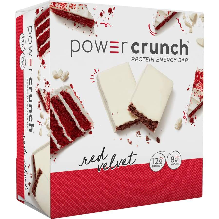Power Crunch Protein Energy Wafer Bar – Red Velvet - High-quality Protein Bars by Power Crunch at BariatricPal Store