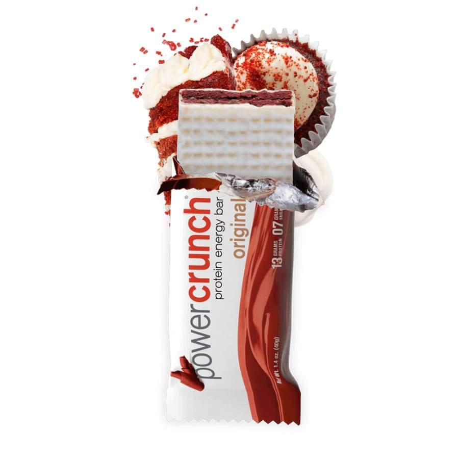 Power Crunch Protein Energy Wafer Bar – Red Velvet - High-quality Protein Bars by Power Crunch at BariatricPal Store