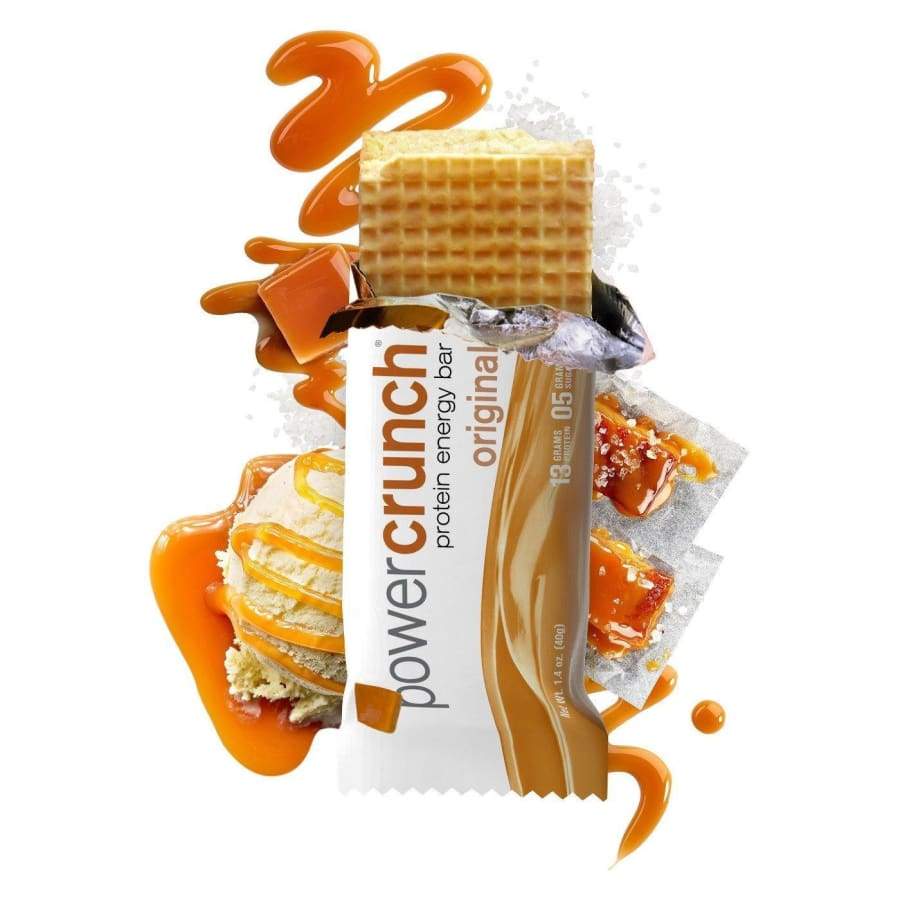 Power Crunch Protein Energy Wafer Bar – Salted Caramel - High-quality Protein Bars by Power Crunch at BariatricPal Store