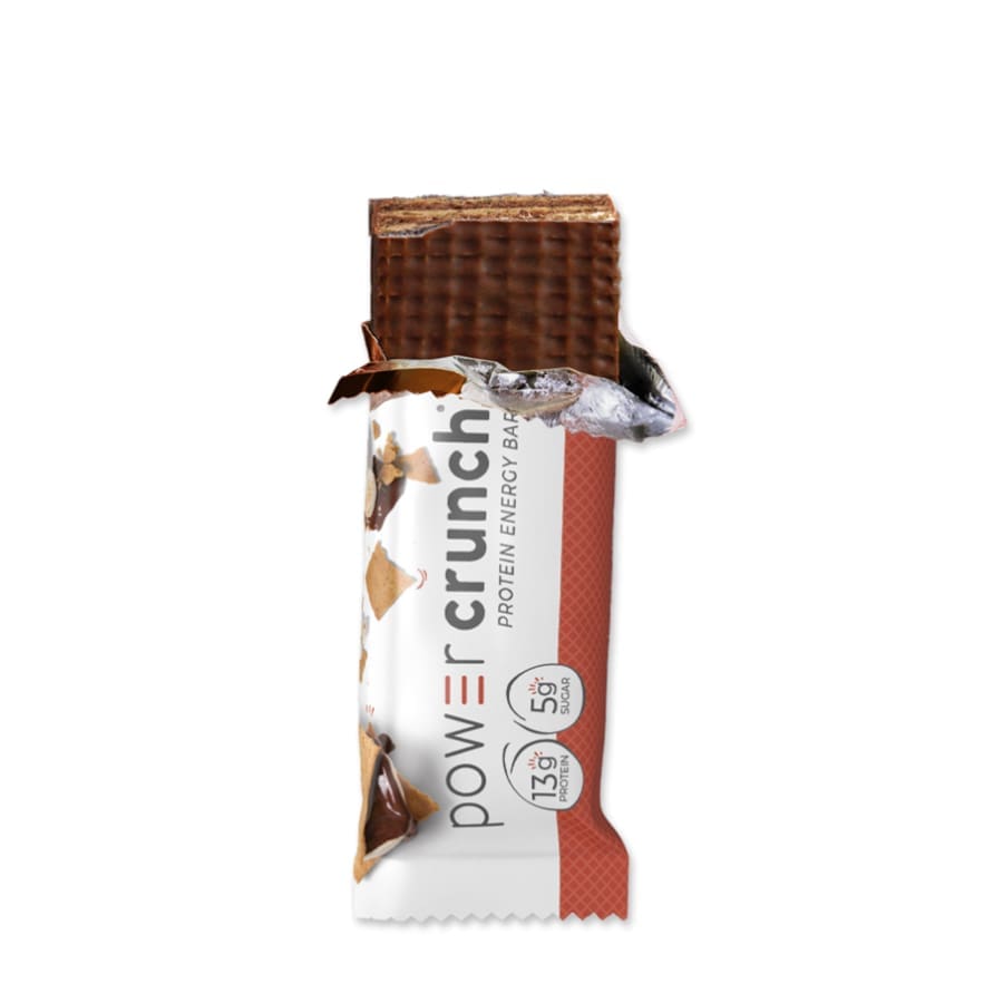 Power Crunch Protein Energy Wafer Bar - Smore's - High-quality Protein Bars by Power Crunch at BariatricPal Store