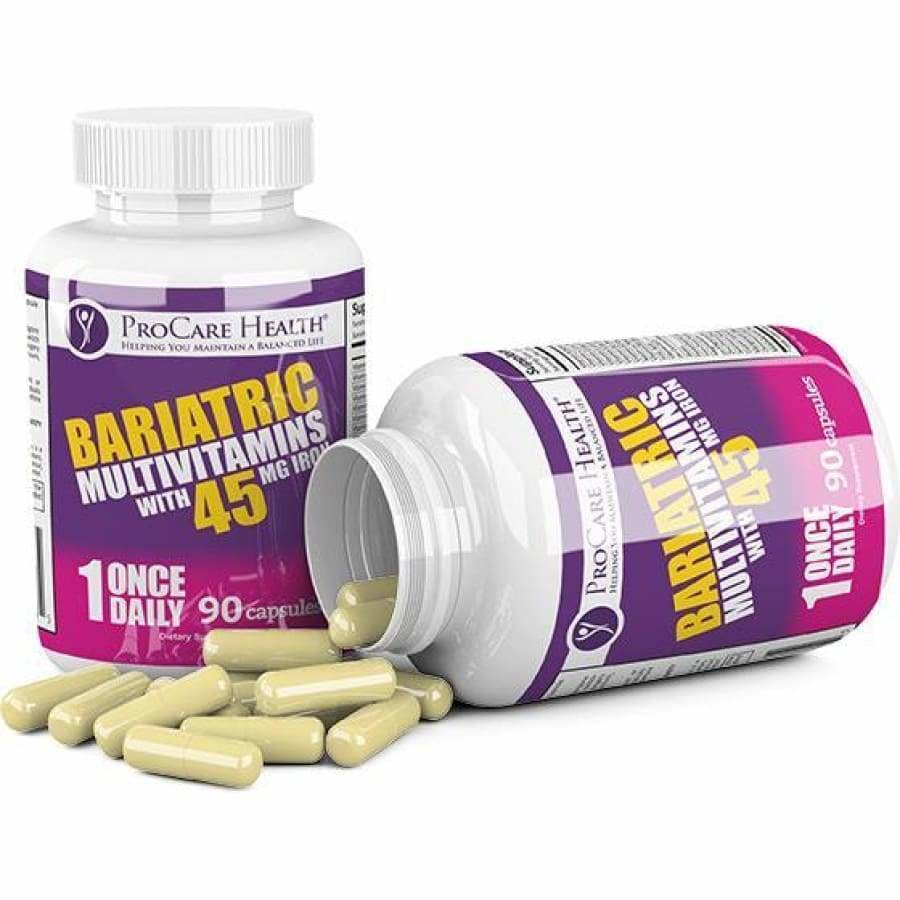 ProCare Health "1 per Day!" Bariatric Multivitamin Capsule with 45mg Iron - High-quality Multivitamins by ProCare Health at BariatricPal Store