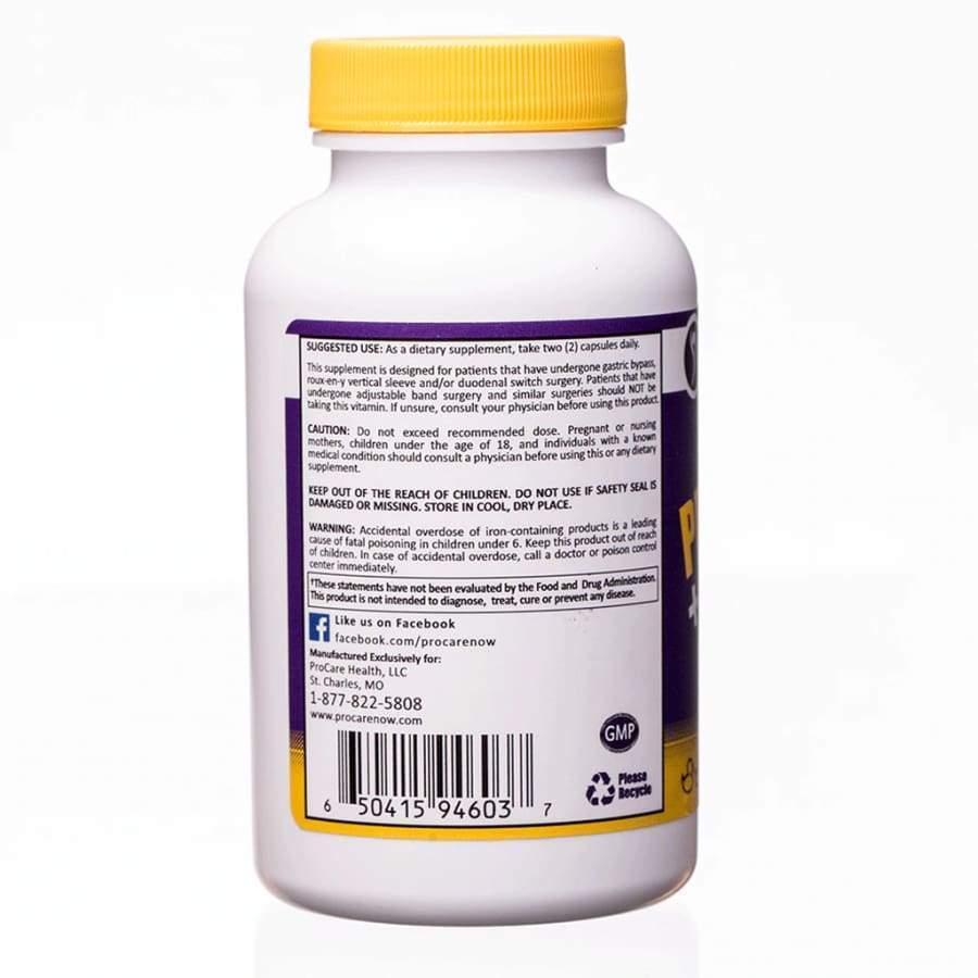 ProCare Health Bariatric Multivitamin Capsule + Prenatal - High-quality Prenatal by ProCare Health at BariatricPal Store