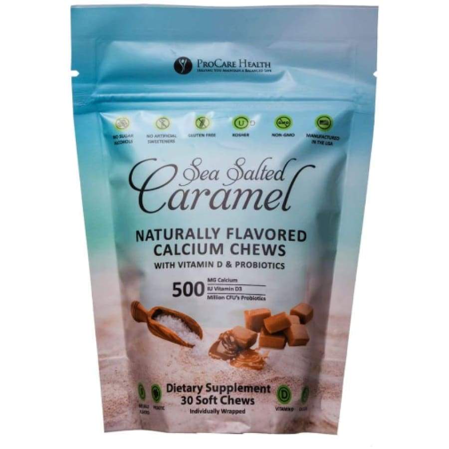 ProCare Health Calcium Soft Chew 500mg - 3 Flavor Variety Pack - High-quality Calcium by ProCare Health at BariatricPal Store