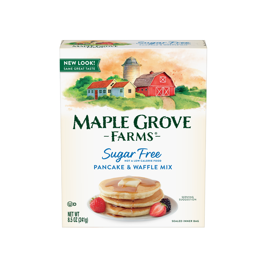 Maple Grove Farms Sugar Free Pancake & Waffle Mix 8.5 oz. box - High-quality Baking Products by Maple Grove Farms at BariatricPal Store