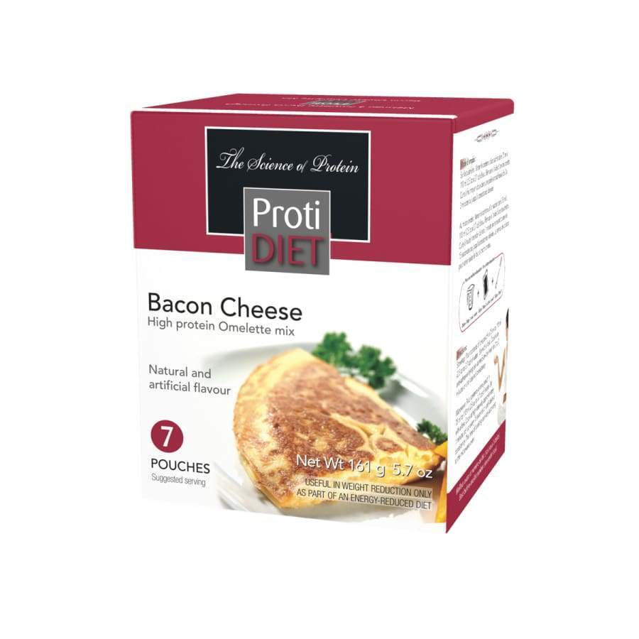 Proti Diet 15g Hot Protein Breakfast - Bacon and Cheese Omelet - High-quality Breakfast by Proti Diet at BariatricPal Store