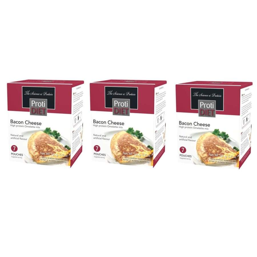 Proti Diet 15g Hot Protein Breakfast - Bacon and Cheese Omelet - High-quality Breakfast by Proti Diet at BariatricPal Store