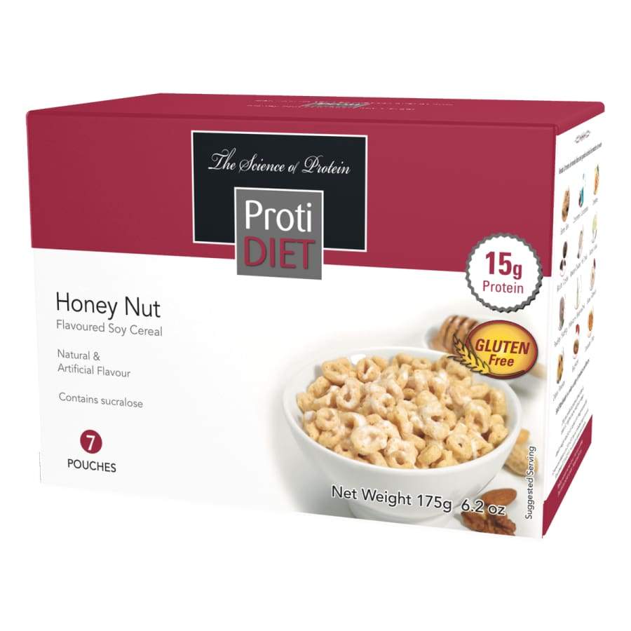 Proti Diet 15g Protein Cereal - Honey Nut by Proti Diet - Affordable Cereal  at $14.99 on BariatricPal Store