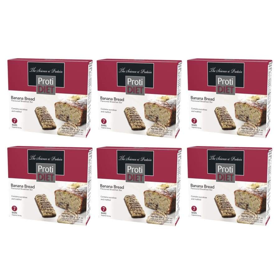 Proti Diet 15g Protein Bars - Banana Bread Breakfast - High-quality Protein Bars by Proti Diet at BariatricPal Store